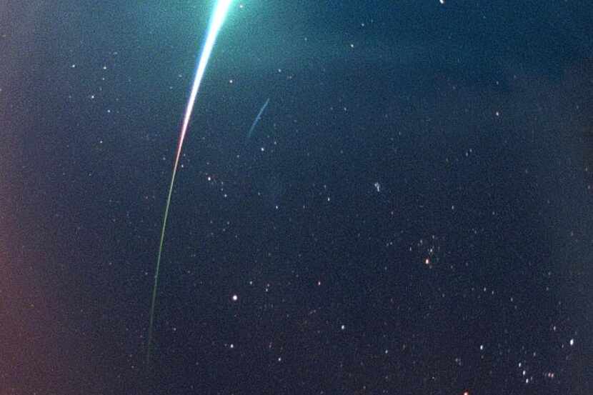 

Make a wish on a falling star (this is actually a meteor) at 



