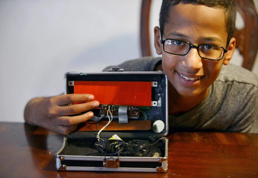 Ahmed Mohamed  was arrested at MacArthur High School in Irving in September after he brought...