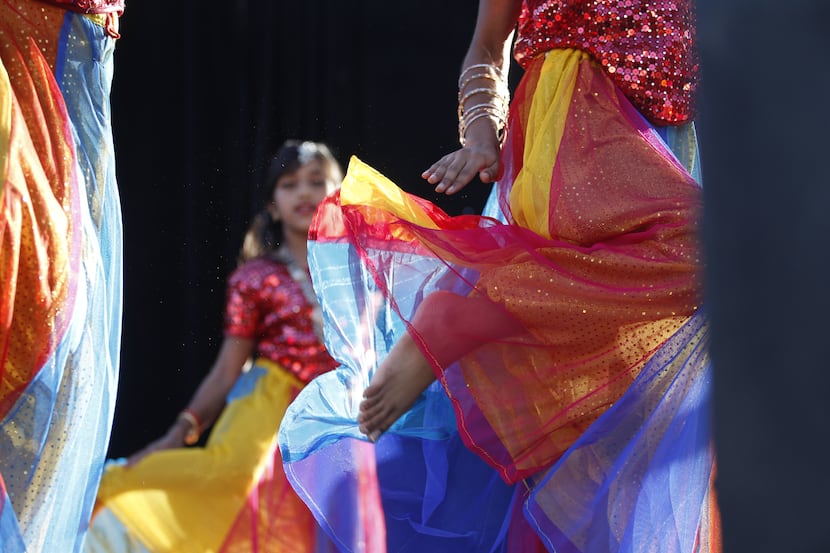 The students of Masti Dance perform at the 9th annual Diwali Mela on Nov. 1, 2014 in Dallas....