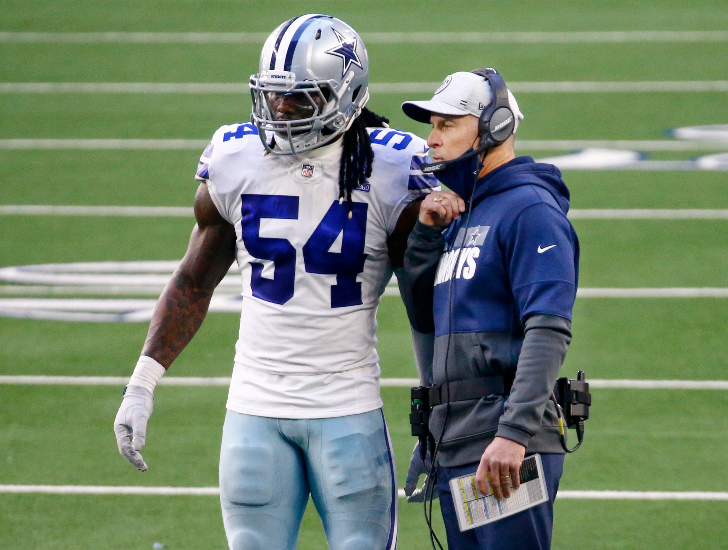 Jaylon Smith, Donovan Wilson Switch Numbers