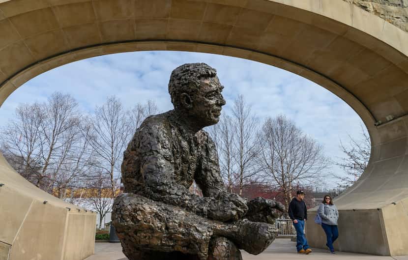 Pittsburgh's North Shore is home to a memorial statue of Fred Rogers that has accompanying...