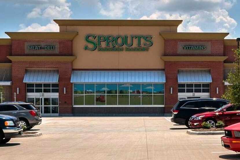 Twin Creeks Marketplace is anchored by a Sprouts grocery store.