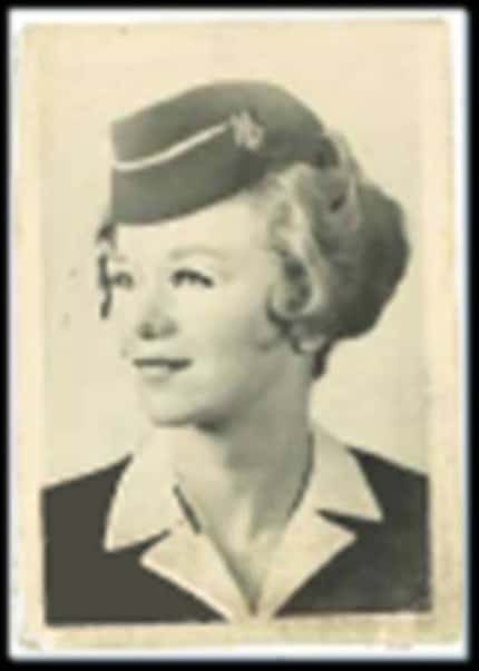 Carole DiSalvo started as a flight attendant for American Airlines  in 1958.
