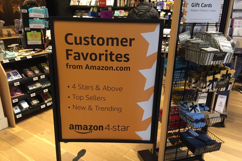 Amazon 4-Star store at 72 Spring St. in New York.