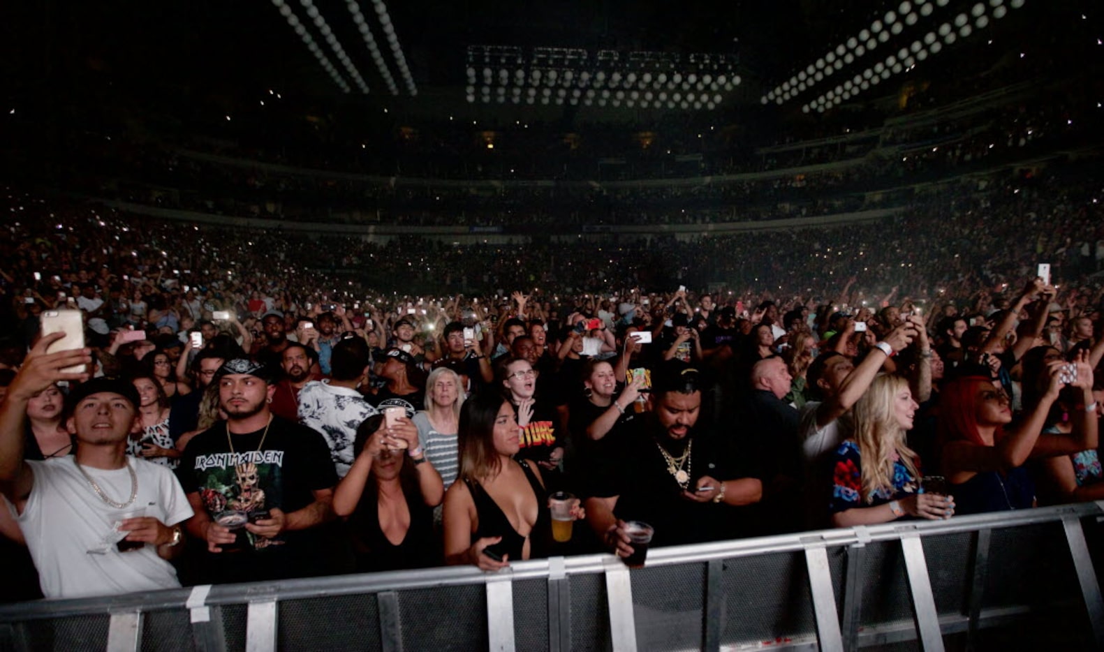 Drake performs at the American Airlines Center in Dallas, Thursday, July 21, 2016.