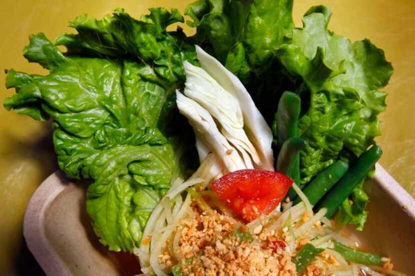 
Papaya Salad reminds chef Paul Singhapongof time spentin the kitchen with his mother when...