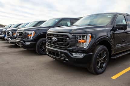 Ford's F-Series pickup trucks are a favorite target of catalytic converter thieves,...