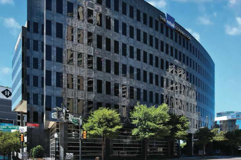 The 2525 McKinnon building sold for about $47 million.