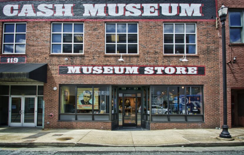 The Johnny Cash Museum located at 119 Third Avenue South, Nashville, TN, opened to the...