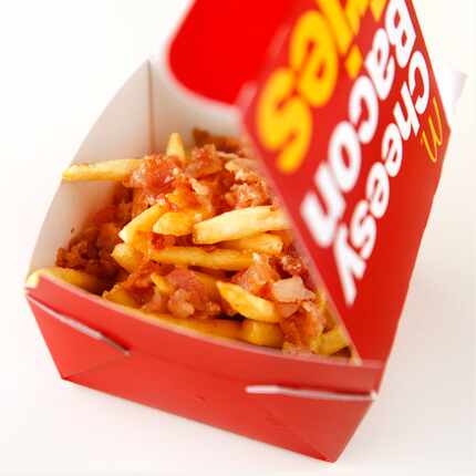 Australia's Cheesy Bacon Fries are part of new "worldwide" items being sold at McDonald's.