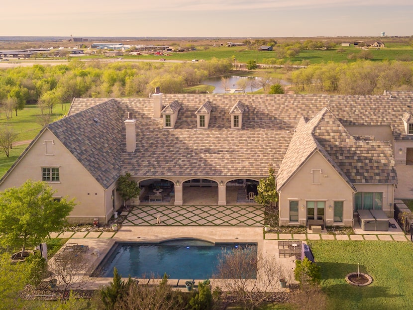 Luxury home in rural area