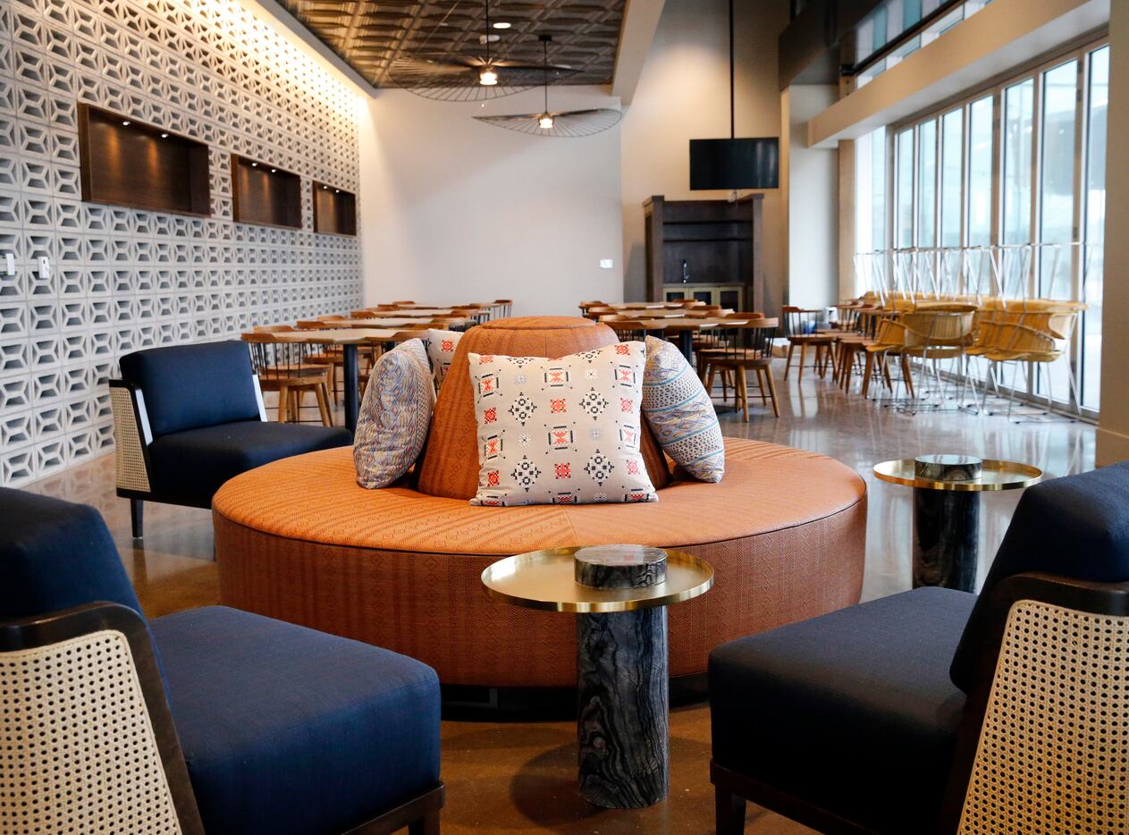 Mesa Nezal, the modern Mexican restaurant and bar at The Westin Irving Convention Center at...