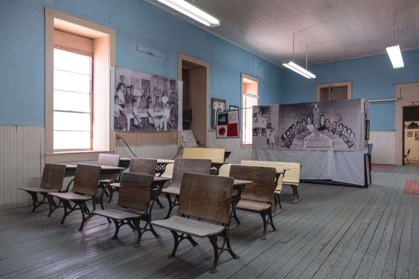 The Blackwell School site in Marfa, Texas, is now a museum. Provided by the National Parks...