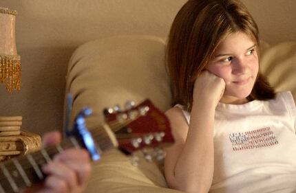 Here's Maren Morris at age 11 in Grand Prairie. She performed all over D-FW as a teen.