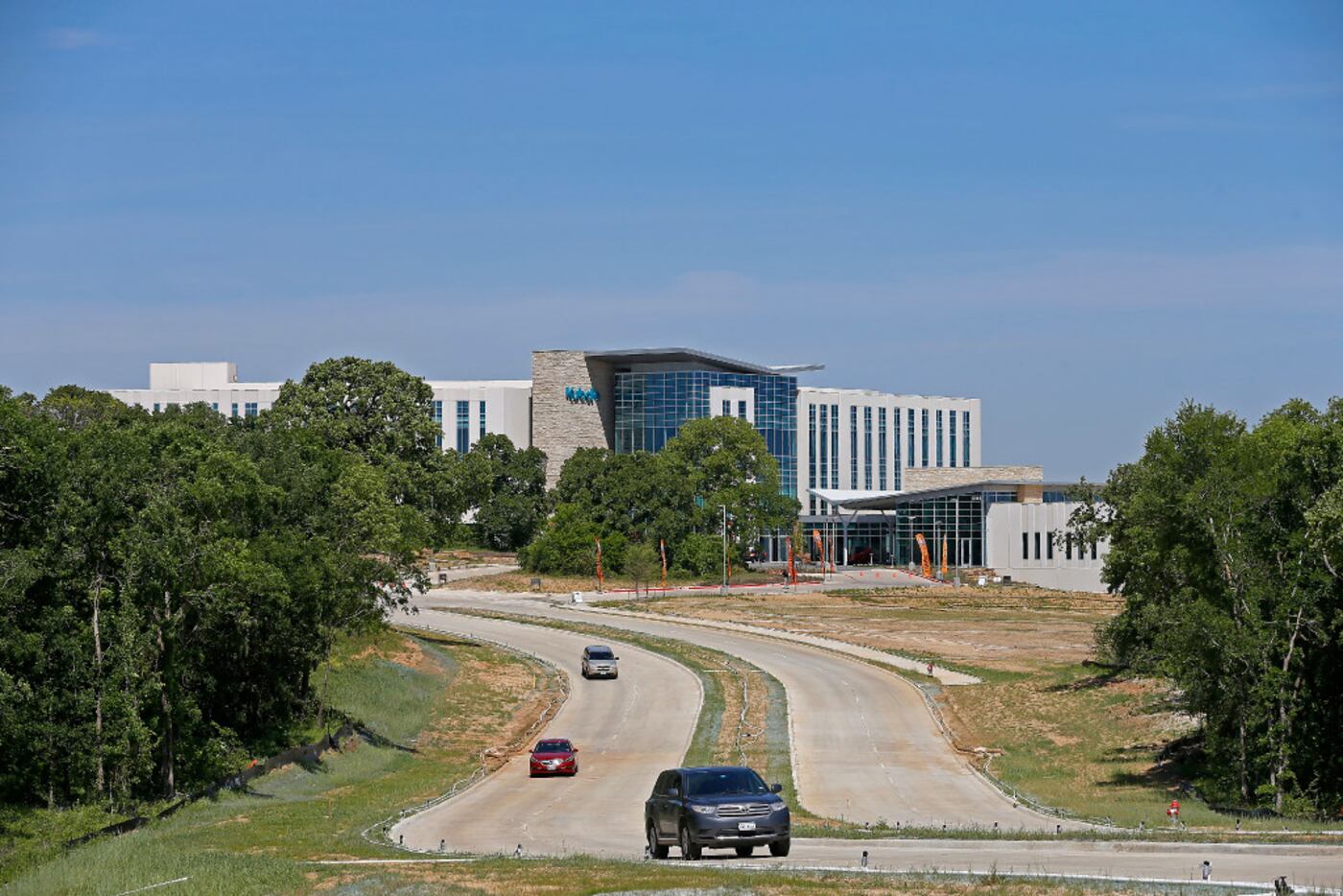 The Kubota Tractor Corp. headquarters, shot from Highway 121 in Grapevine. The company has...