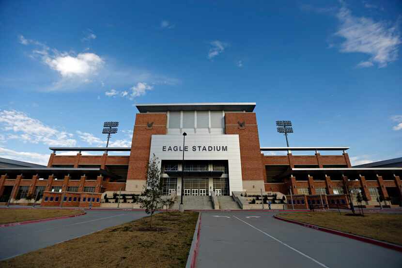 Allen Eagle Stadium reopened this season after being closed in 2014. (G.J. McCarthy/The...