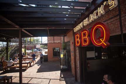 Terry Black's Barbecue in Dallas has a spacious patio that felt pandemic friendly when...