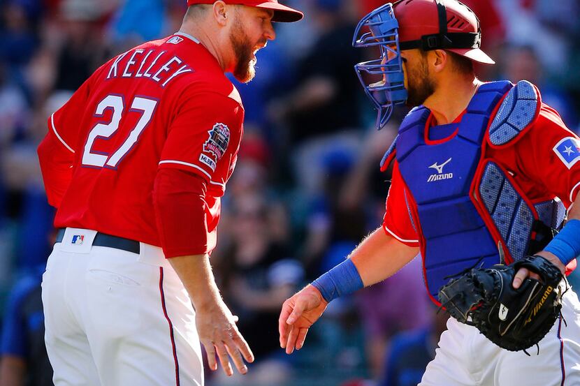 Rangers notebook: Shawn Kelley hoping for swift recovery from