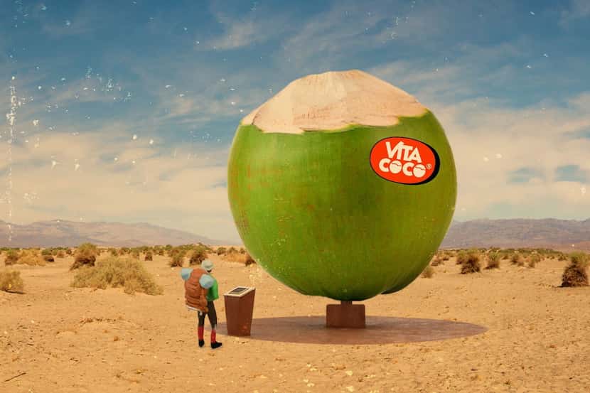Check out the World's Biggest Coconut in Bishop Arts this weekend.