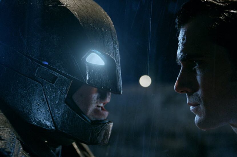 Ben Affleck, left, and Henry Cavill star in "Batman v Superman: Dawn of Justice."