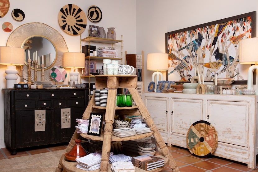 Interior of the new Roam Fine Goods store in the Lakewood Shopping Center at 2025 Abrams...