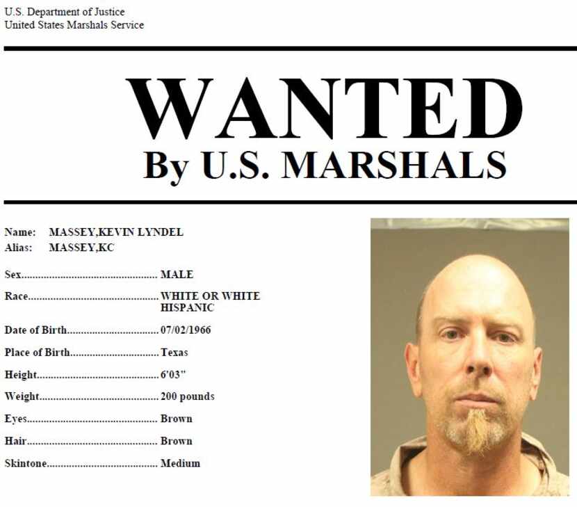 Kevin Massey wanted poster