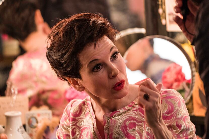 This image released by Roadside Attractions shows Reneée Zellweger as Judy Garland in a...