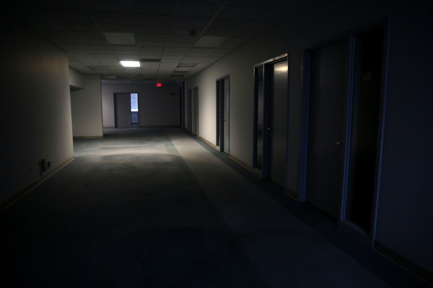 Some offices were empty at the Prestige Ameritech manufacturing plant in North Richland...