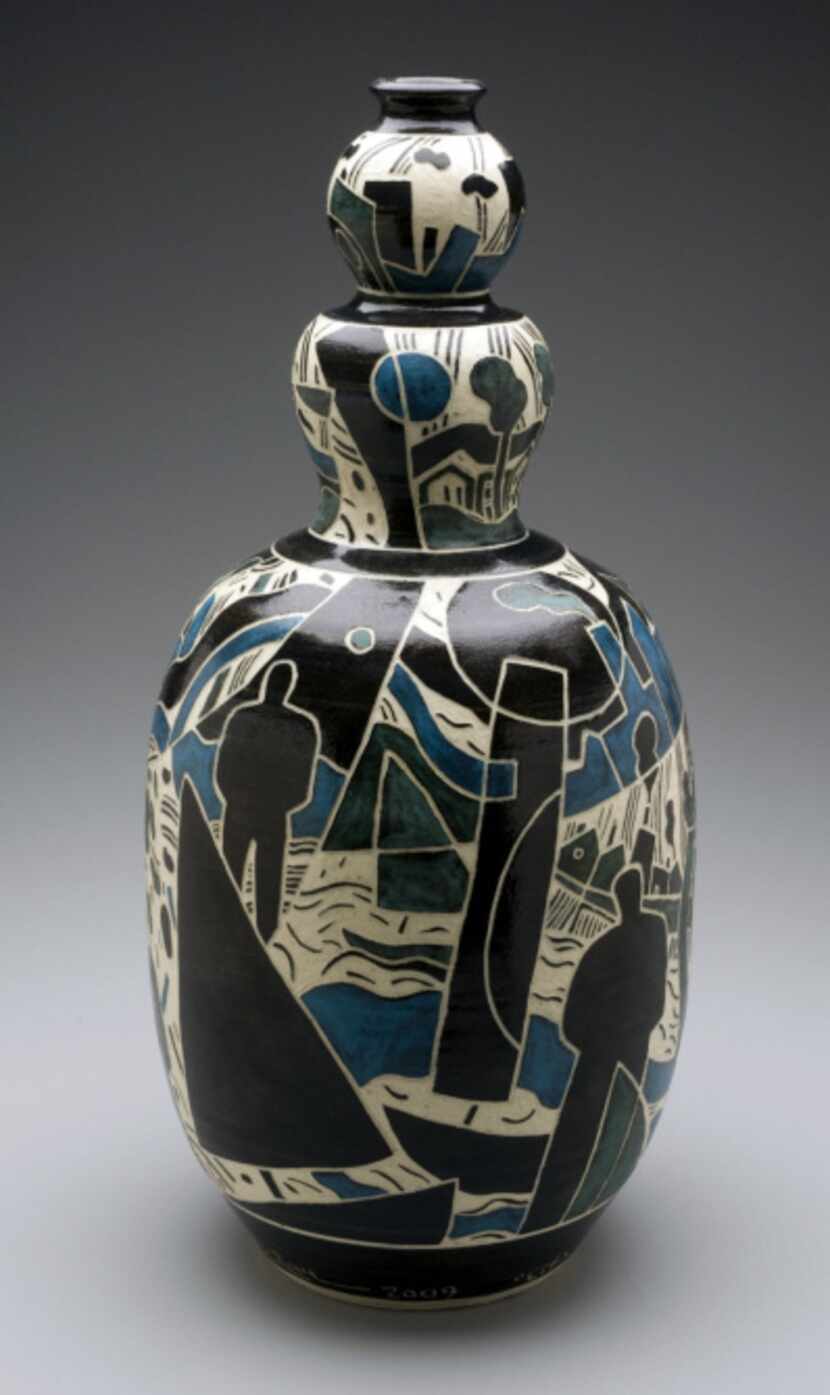  "City Skies" is a stoneware work by Marty Ray. Ray's work will be part of the White Rock...