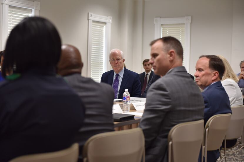 Sen. John Cornyn, R-Texas, takes a special interest in mental health. He was briefed Friday...