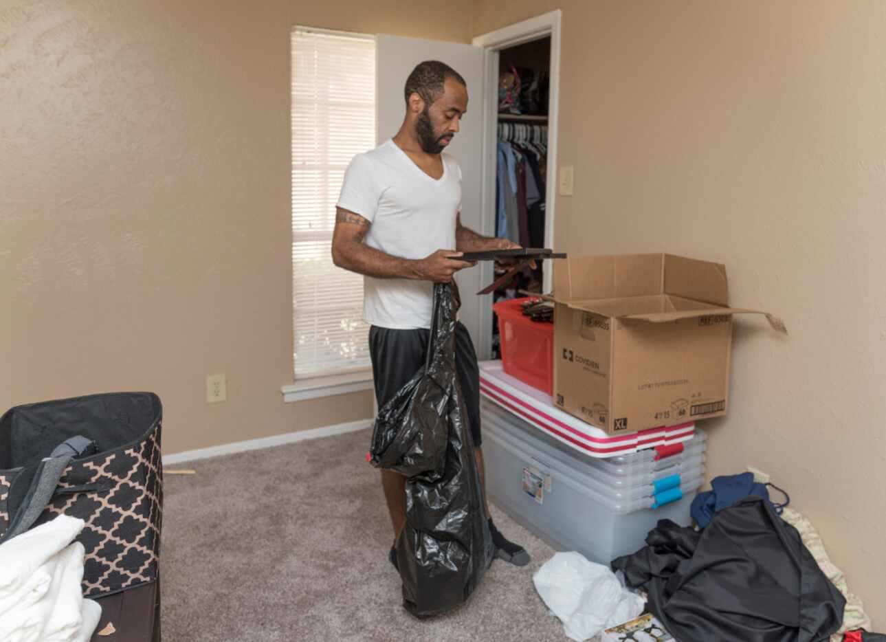 Bobo moved into a two-bedroom apartment in early September that he will pay for without the...