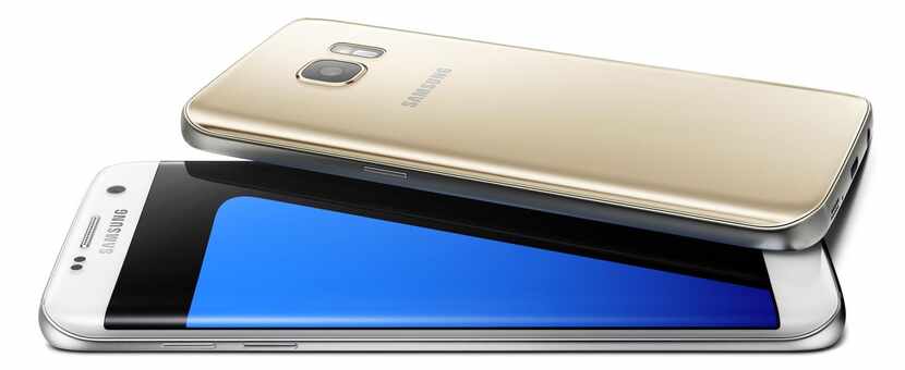 
Samsung Galaxy S7, top, and Galaxy S7 Edge

