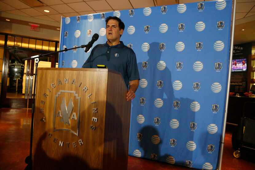  Dallas Mavericks owner Mark Cuban talks about second round draft pick, Satnam Singh...