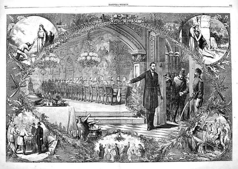 The Union Christmas Dinner by Thomas Nast.