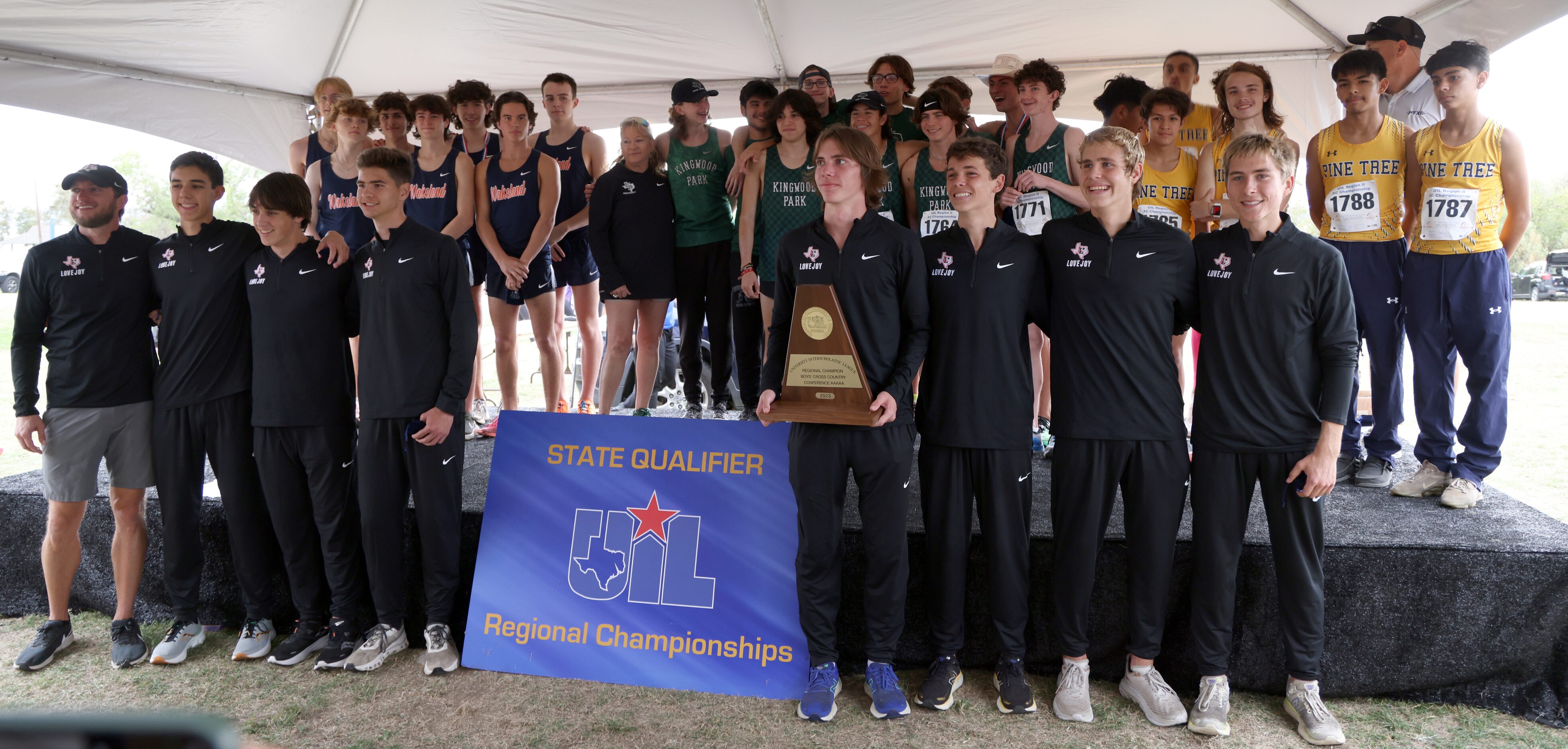 Lucas Lovejoy took top honors capturing first place in the Class 5A Boys competition and...