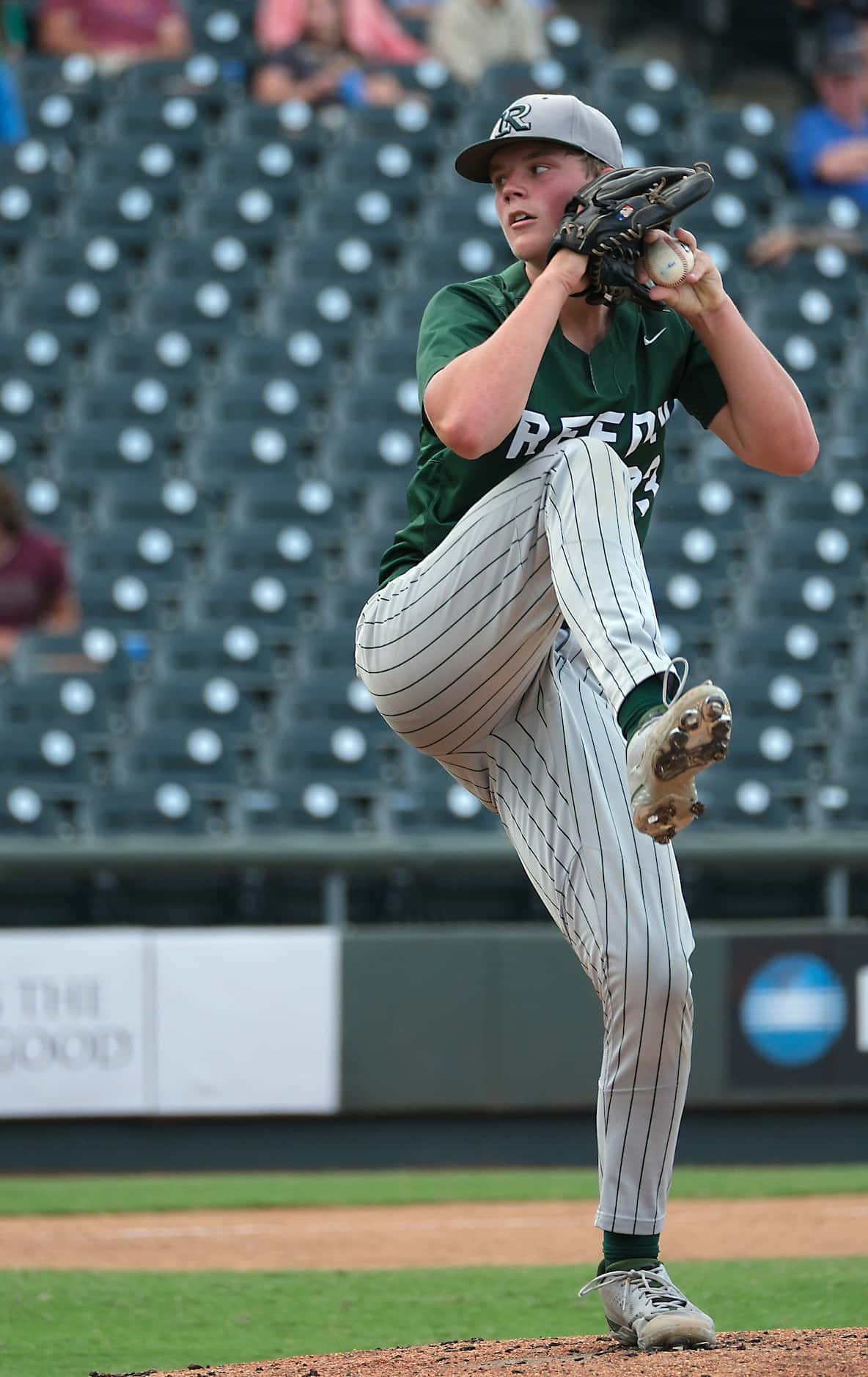 Frisco Reedy Will Johnson, (33), pitches against Magnolia West in the second inning of the...