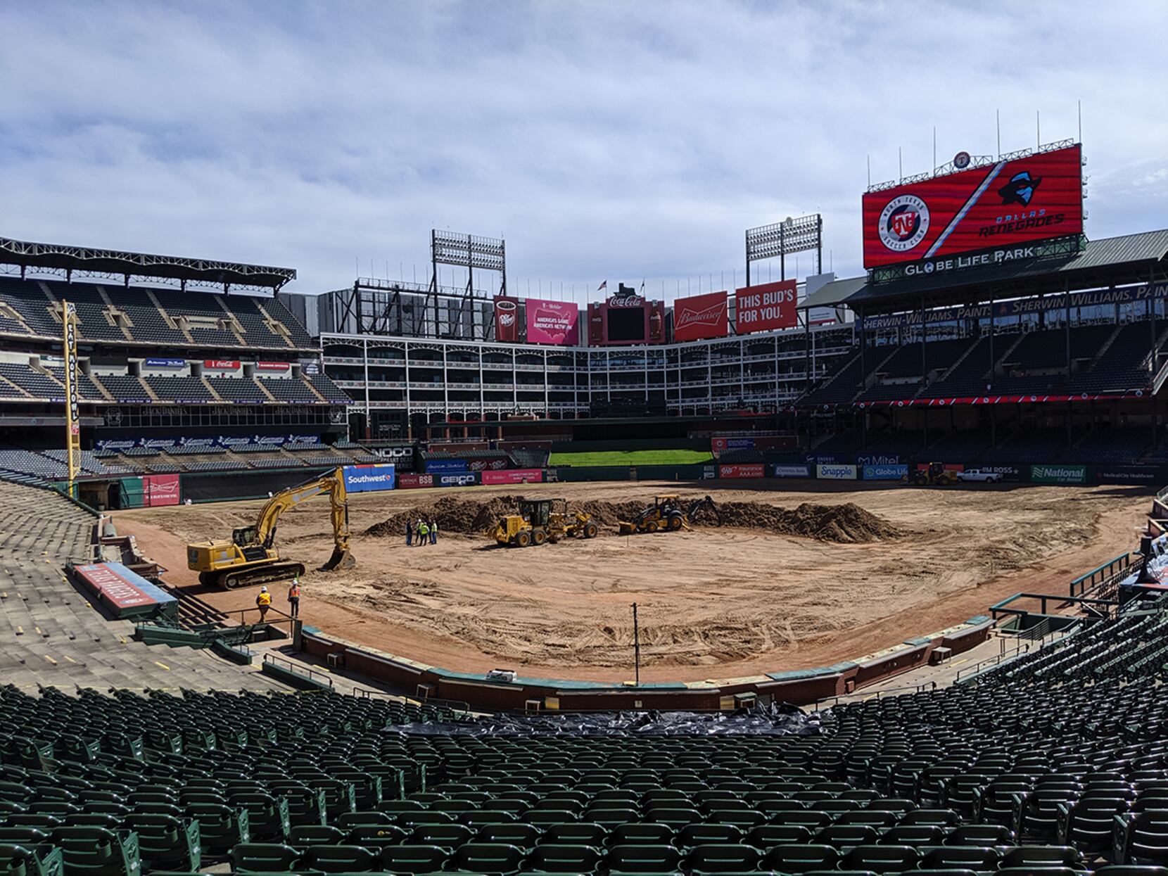 Globe Life Park Renovations for North Texas SC Unveiled - Soccer Stadium  Digest