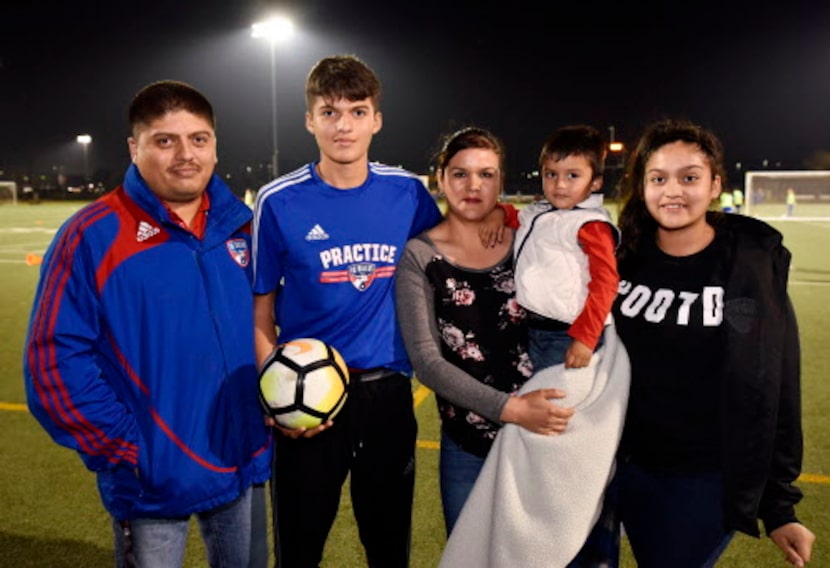 La familia Rangel Ramírez. Foto Ben Torres para Al Día