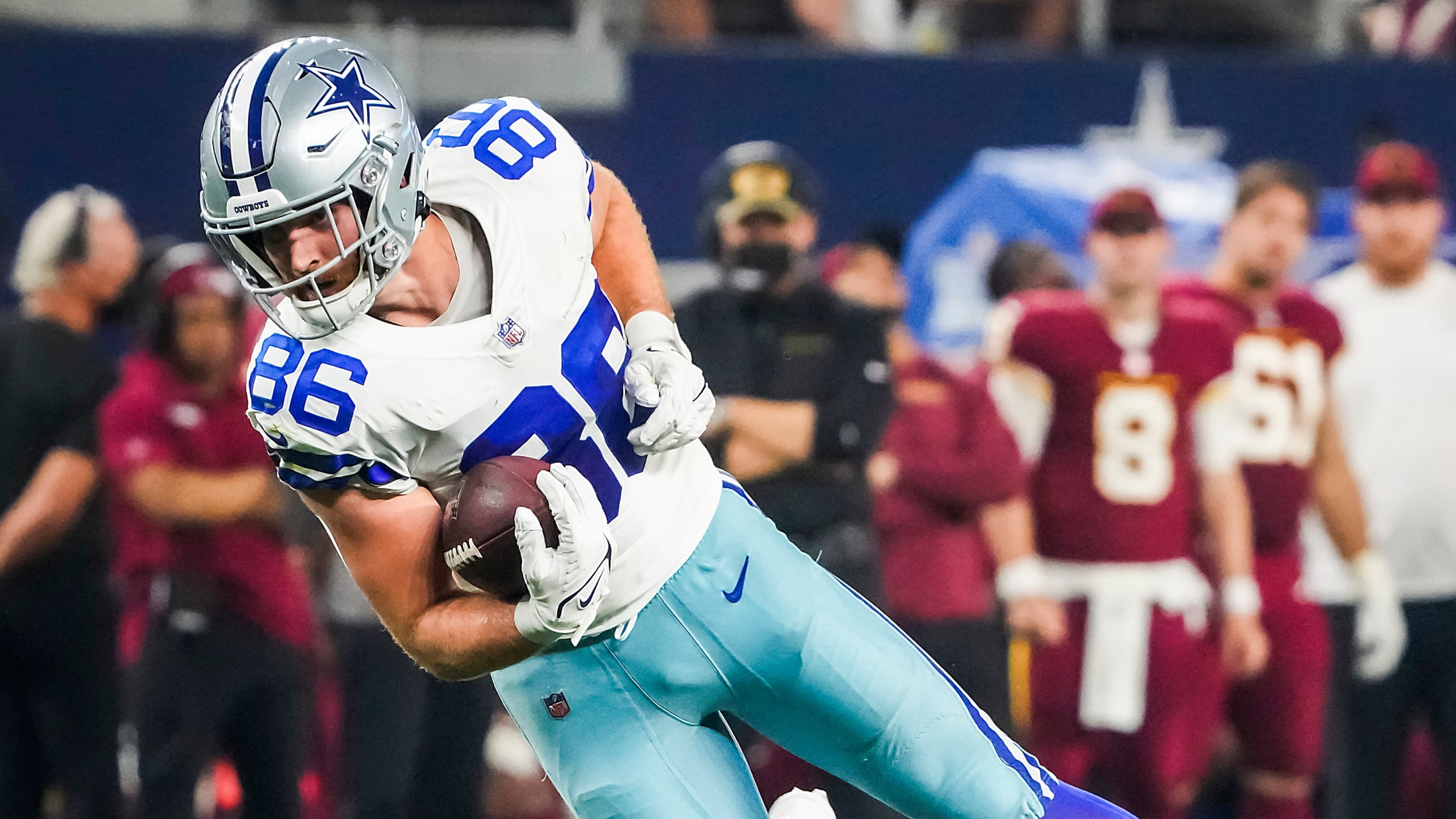 Cowboys TE Dalton Schultz continues to manage knee after injury