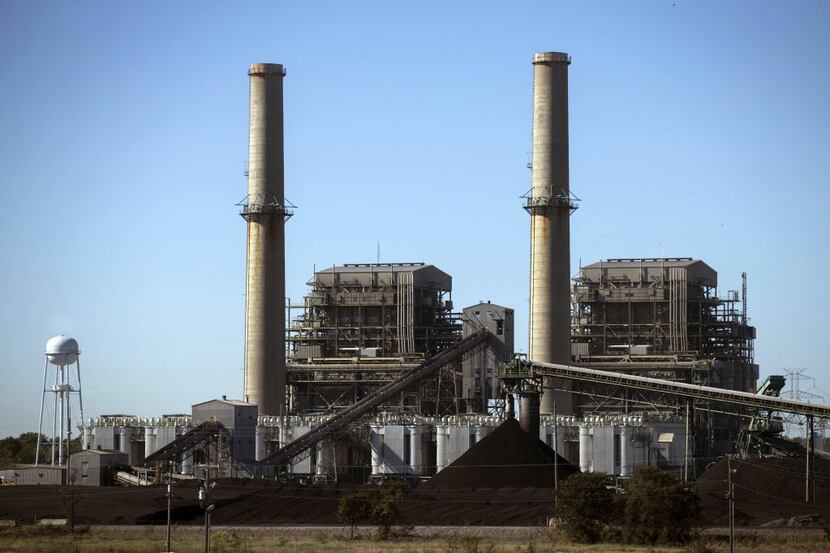  The Big Brown coal plant in Fairfield is one of the Texas facilities potentially affected...