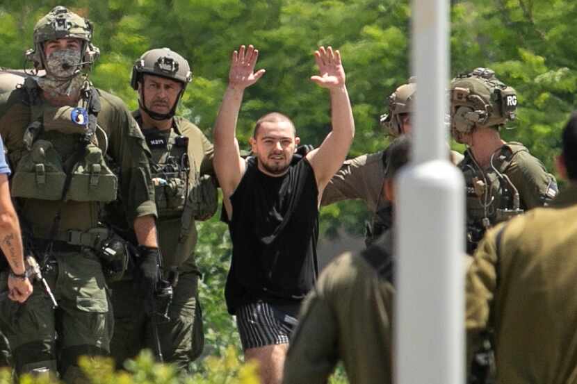 Almog Meir Jan, 21, one of four hostages who were kidnapped in a Hamas-led attack on Oct. 7,...