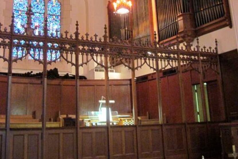 The 1949 Aeolian-Skinner organ at First Presbyterian Church in Kilgore dates to 1949.