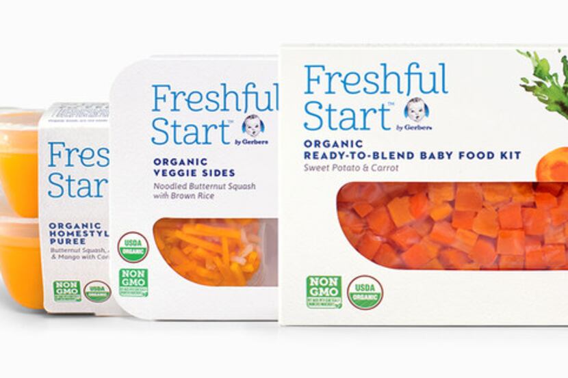 Freshful Start Gerber refrigerated baby and toddler meals will be tested in 50 Walmart...