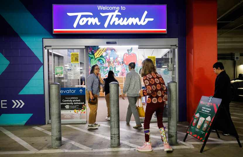 Tom Thumb is one of the local brands owned by Albertsons. 