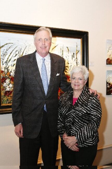 Carolyn and David B. Miller are shown at a 2009 Wish Night: Believe in Magic Kick-Off Party. 