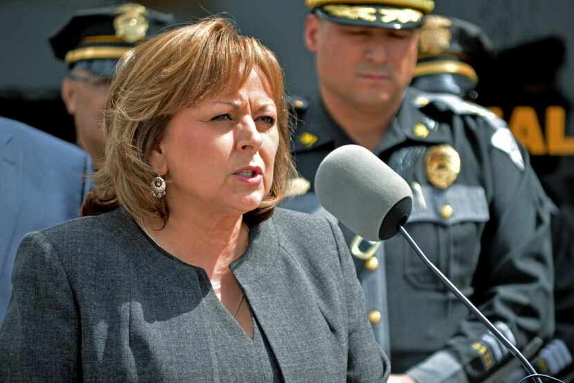 La gobernadora de New Mexico, Susana Martínez.(AP)
