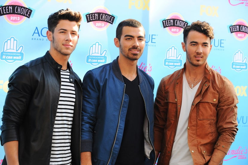 Nick Jonas, Joe Jonas and Kevin Jonas