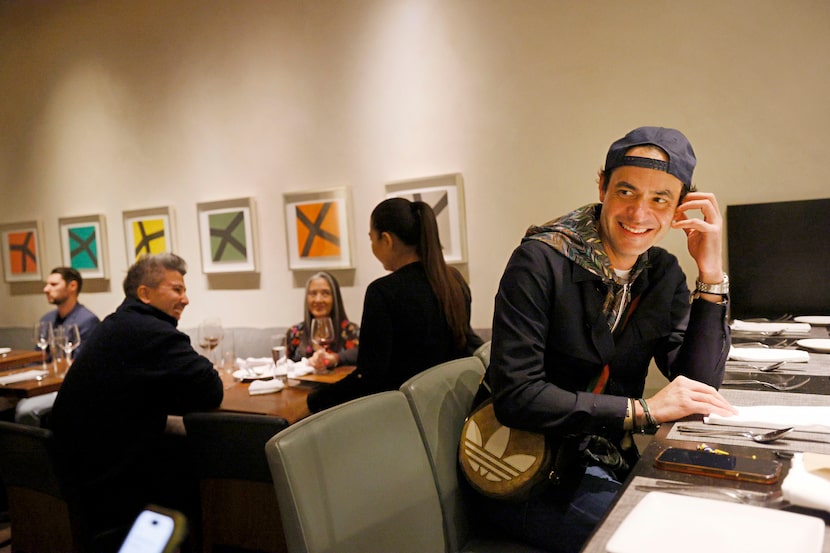 Julian Barsotti, Nonna owner and chef, at his restaurant, Tuesday, Nov. 12, 2024, in Dallas. 