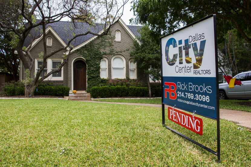 Texas home sales declined in the third quarter for the first time in five years.