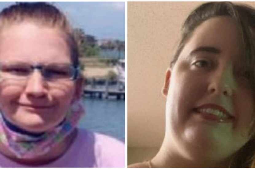 Judith Tidwell (left) and April Carrier (right) were last seen on foot in the 1700 block of...
